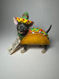Aye Chihuahua Taco Chihuahua Figurine by Westland Giftware Sombrero Dog Statue Vintage Collectible