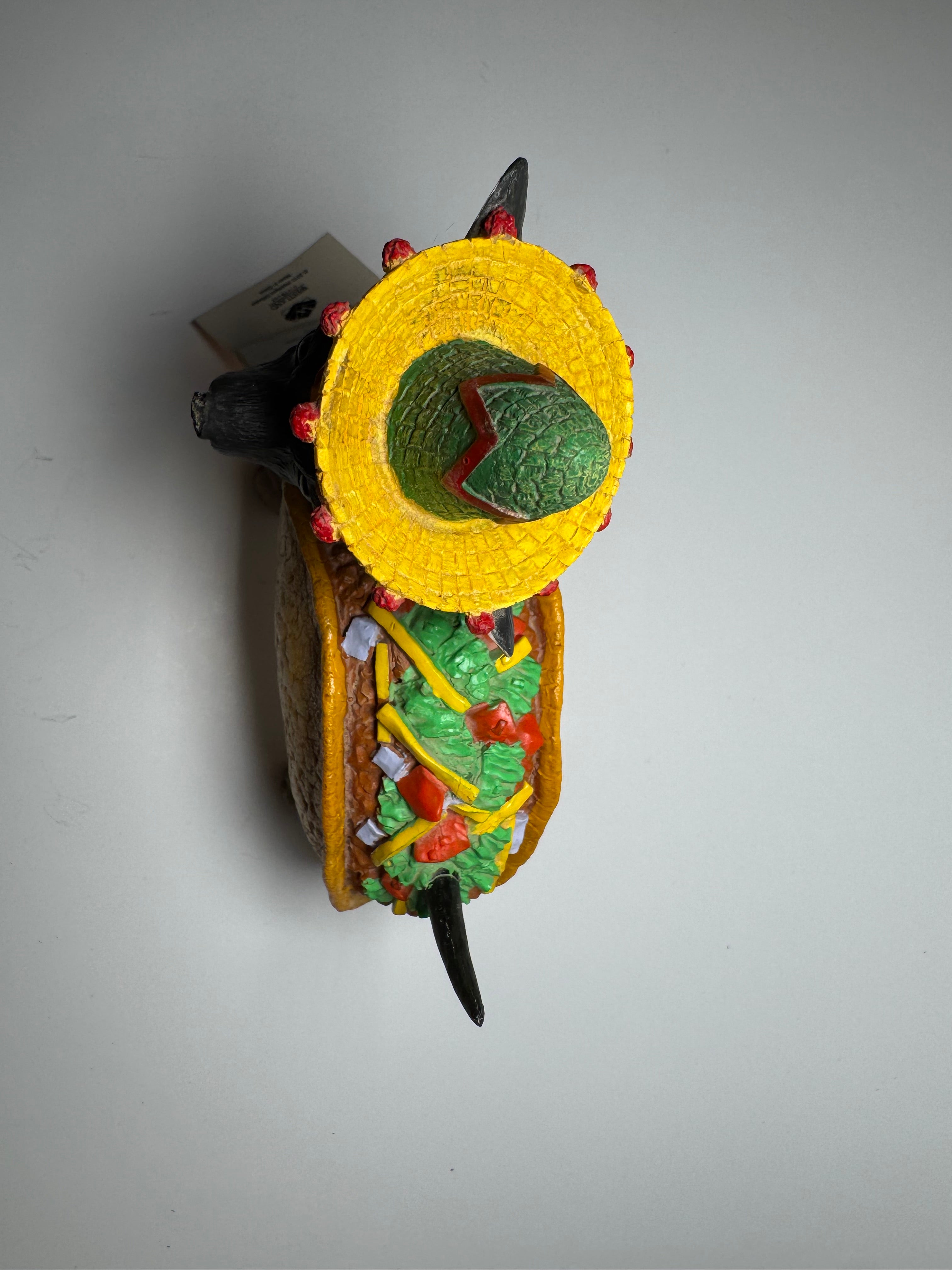 Aye Chihuahua Taco Chihuahua Figurine by Westland Giftware Sombrero Dog Statue Vintage Collectible