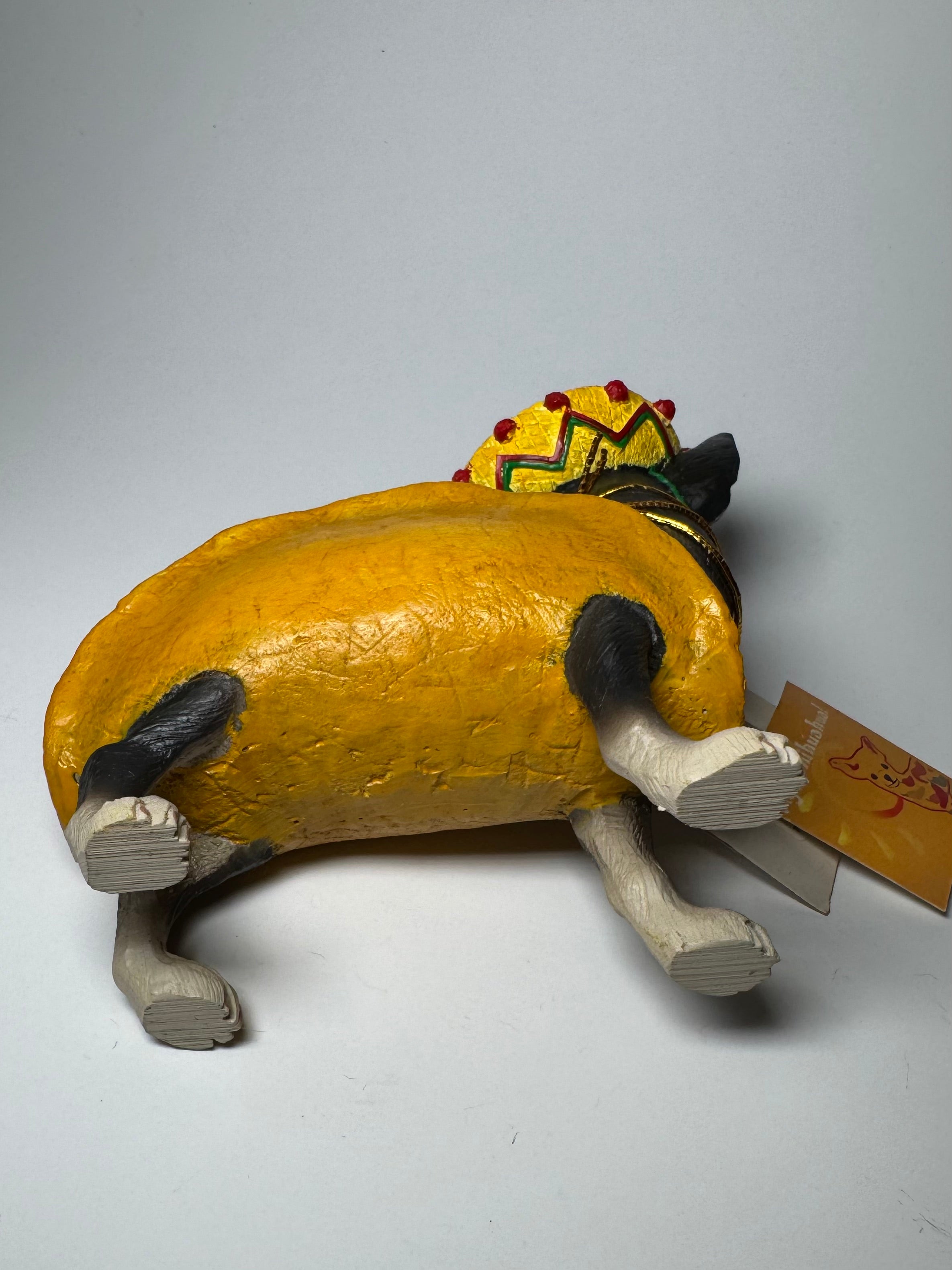 Aye Chihuahua Taco Chihuahua Figurine by Westland Giftware Sombrero Dog Statue Vintage Collectible
